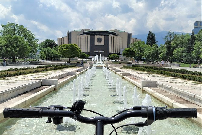 Adventure bike tours in Sofia - Ivan Vazov National Theater: culture without a full detour