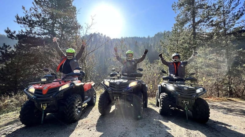 Bansko: Guided ATV Adventure - Meet at Ski and Board Traventuria, Pirin Street 92E, Entrance from Pitu Guli