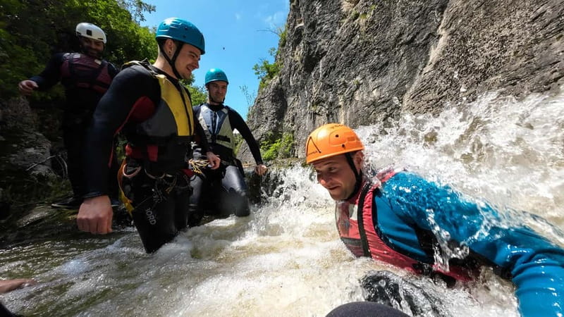 Emen: Canyoning at Negovanka Gorge w/ Optional Free Camping - Your 4-Hour Flow: Pickup, Safety Briefing, Coffee, Then Canyon Time
