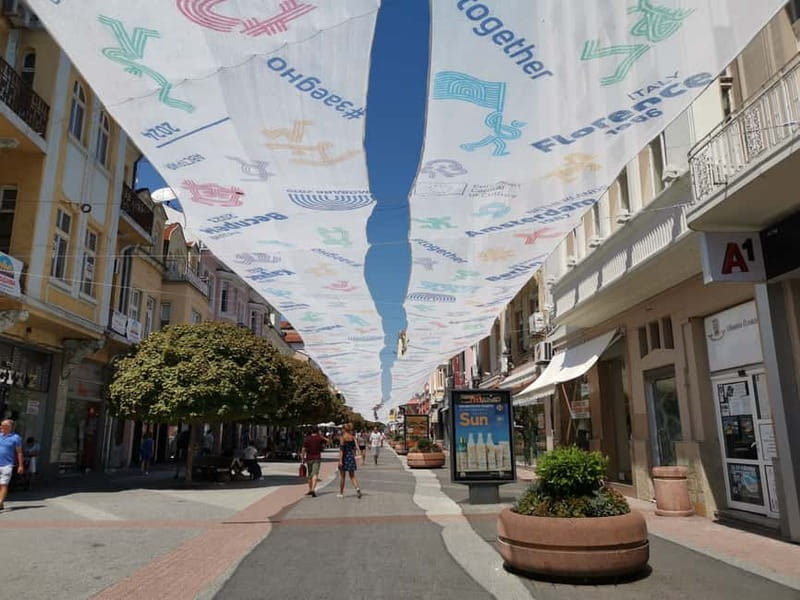 From Sofia: Day Tour of Plovdiv with Roman Theater Ticket - Cobblestones, steep lanes, and those colorful 19th-century houses