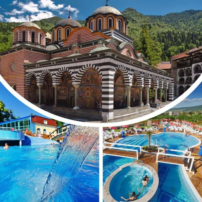 From Sofia: Rila Monastery UNESCO Site & Outdoor Mineral Spa - UNESCO Rila Monastery: frescoes, rules, and why timing matters