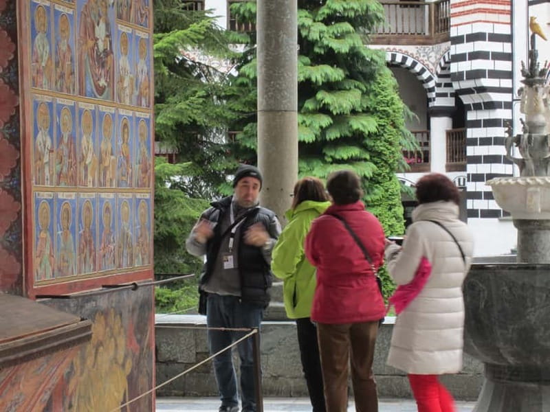 From Sofia: Rila Monastery UNESCO Site & Outdoor Mineral Spa - Spa time in Sapareva Banya: mineral pools, saunas, and the pull of hot water