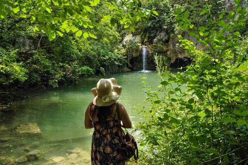Full day waterfalls and caves around Veliko Tarnovo - The Negovanka canyon, Momin skok, and those 100-meter cliffs