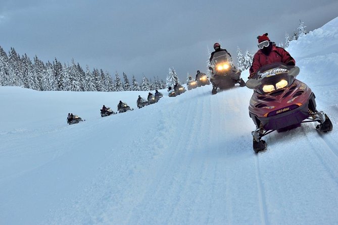Pamporovo Ultimate Snowmobile Experience - Stop 1: Pamporovo Ski Resort for a quick start and big-energy setting