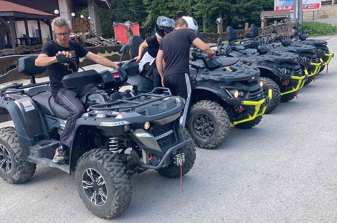 Private Quad around Borovets - Choosing 1 rider vs 2 people on the ATV