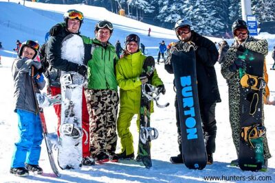 Private snowboard lessons