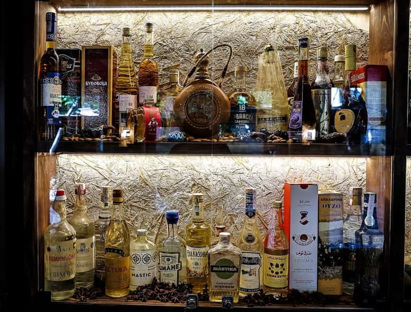 Rakia Museum Entrance Ticket - The tasting session: comparing three aged grape spirits