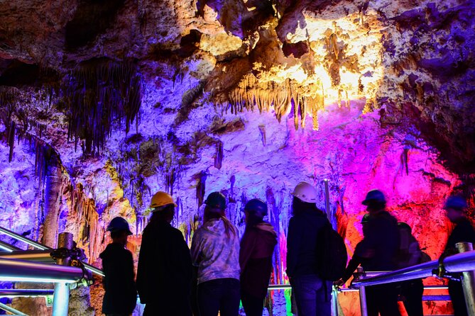 Small Group Tour to Belogradchik Fortress&Venetsa Cave from Sofia - Venetsa Cave with colorful lighting: nature forms plus a staged glow