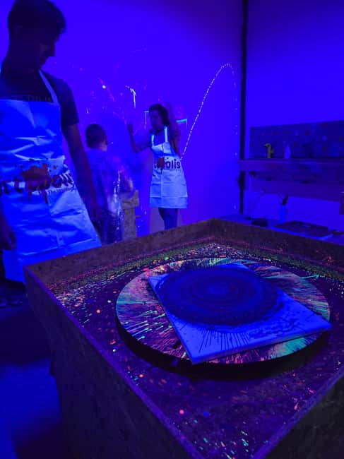 Sofia: Artopolis Immersive Art Experience - Splash Painting: throw, drip, and splash onto walls and canvases