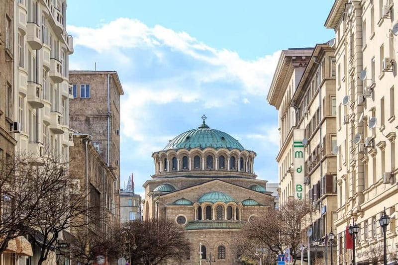 Sofia: City Highlights Sightseeing Walking Tour - St. Alexander Nevsky Cathedral: the one building you enter