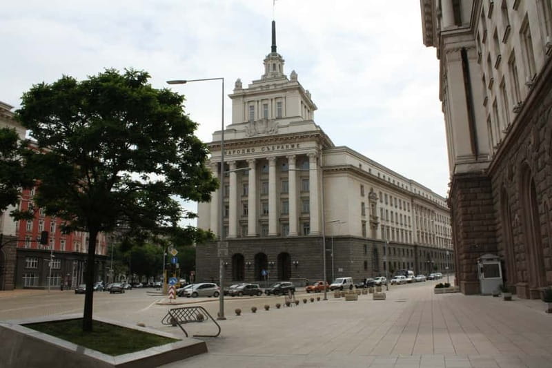 Sofia: Communist History Walking Tour - Down Vitosha Boulevard: Party Headquarters and the Street-Level Power View