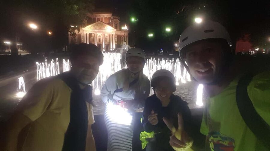 Sofia: Electric Scooter Guided Tour - The Route in Full: Stop by Stop Through Sofia After Dark