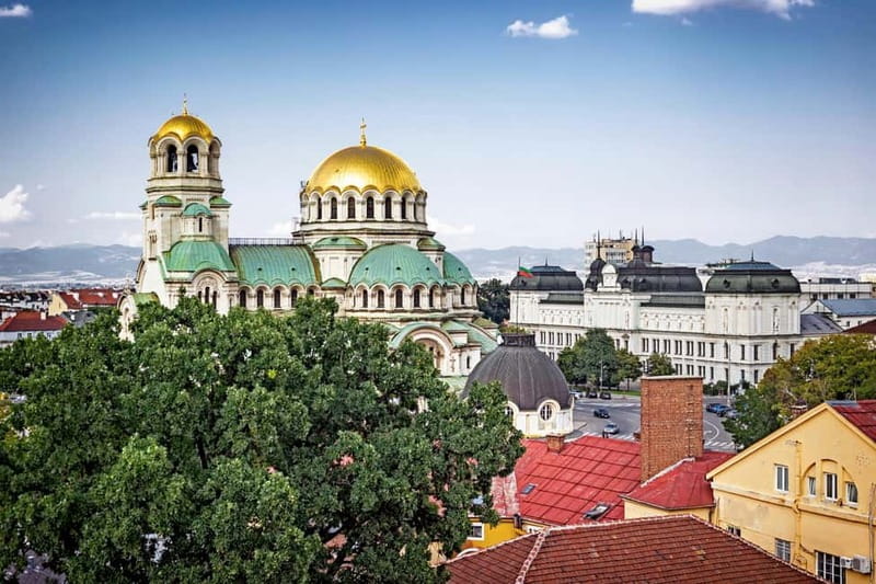 Sofia: Express Walk with a Local in 60 minutes - St. Alexander Nevsky: the big visual anchor of Sofia’s church story