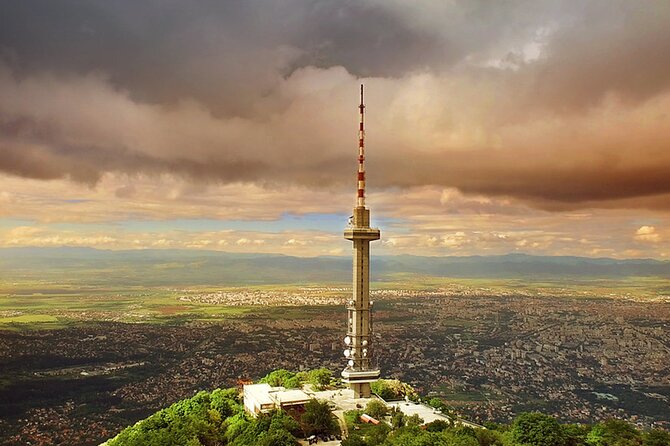 Sofia from the Top and Alexander Nevski Catherdral - Ozone Skybar & Lounge: The Sky-High Finish