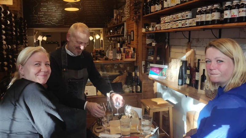 Sofia: Guided Tasting of Local Wines and Cheeses - Coupage Cheese & Wine Shop: your Sofia base for a wine and cheese lesson