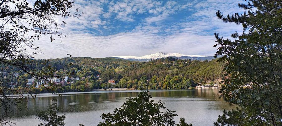 Sofia, Pancharevo lake+Iskar river, guided. Pick up drop-off - Iskar River at Dolni Pasarel: the wooden bridge moment