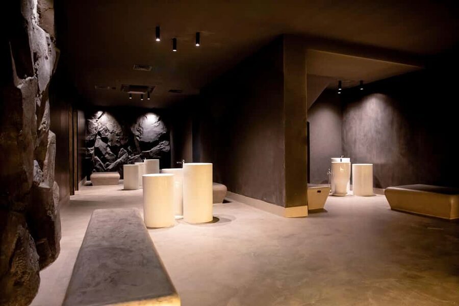 Spa day pass at Pulse Therme Banya - Ice Room, salt room, and Kneipp therapy path for a true body reset