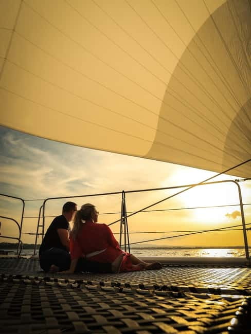 Sunny Beach: Sunset Catamaran Cruise with Dinner & Prosecco - Key points before you go