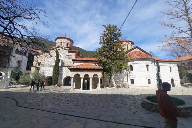 Tour from Plovdiv to Bachkovo,Asen Fortress and Wonderful Bridges - Bachkovo Monastery: Courtyards, the Virgin Mary Church (1604), and Monastic Layout